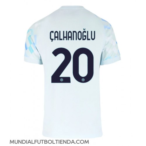 Camiseta Inter Milan Hakan Calhanoglu #20 Segunda Equipación Replica 2025-26 mangas cortas